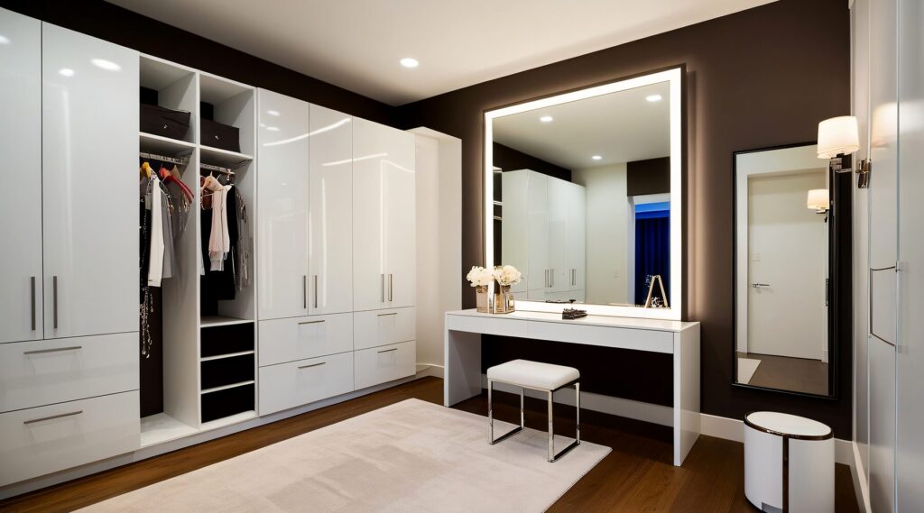 Wardrobe Interiors: Dividers, Drawers, & Shelves for Ultimate Organization